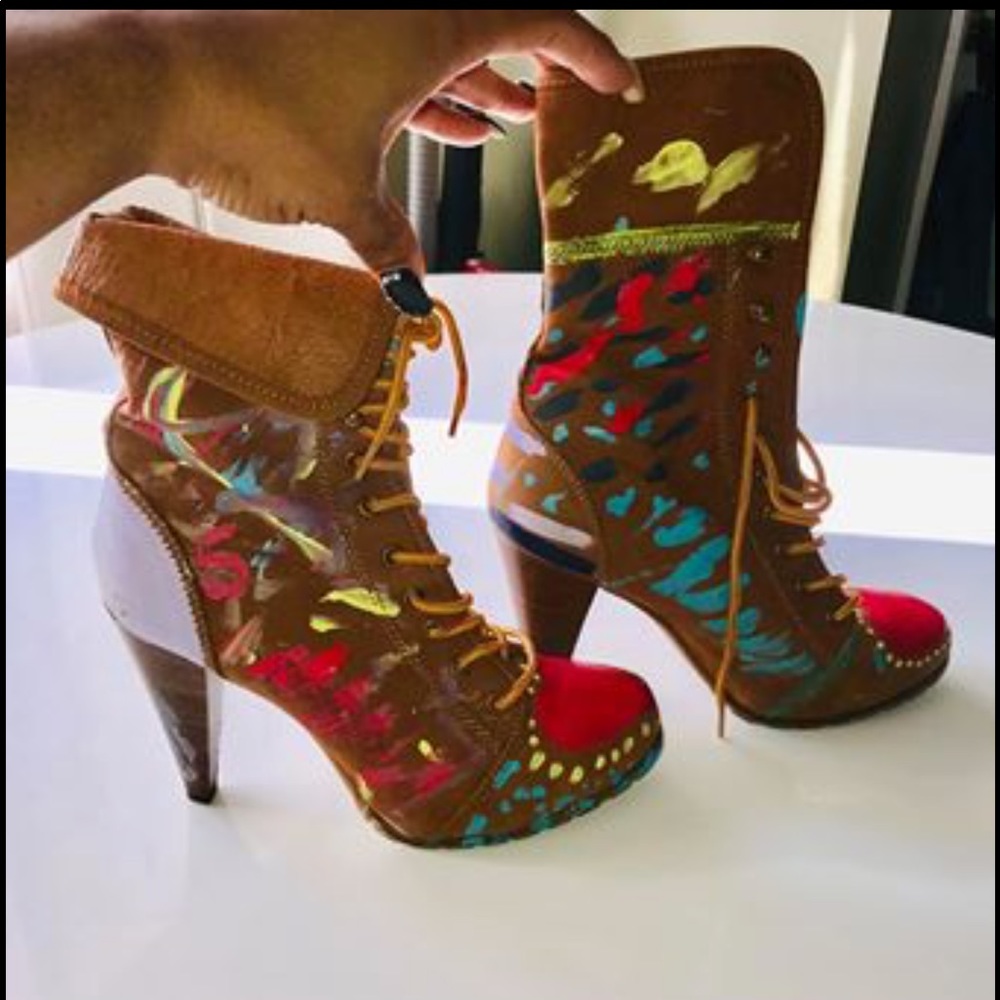 Custom Steve Madden Boots.